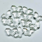 Load image into Gallery viewer, 2,3,4,5,6 100% Natural Crystal Quartz Butterfly Shape Carving ,Hand carved Butterfly shape Gemstone , Gemstone For jewellery Making,12X7mm