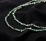Load image into Gallery viewer, Natural Arizona Turquoise Uncut Shape Beads, AAA Turquoise Chips Beads for Jewelry Making, 16" Inch Gemstone Uncut Beads, Freeform Uncuts