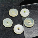 Load image into Gallery viewer, 2,3,4,5,6 pcs 100% Natural moonstone donut Shape Carved Gemstone, Loose Gemstone, donut Shape Gemstone for Jewlery, Carved Gemstone 12 mm