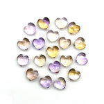 Load image into Gallery viewer, Natural Ametrine Heart Shape Briolette's, AAA Ametrine Smooth Heart Shape Beads, Hand Carved Gemstones, Jewelry Making Wholesale Beads 8 MM
