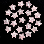 Load image into Gallery viewer, Natural Rose Quartz Star Shape Briolettes, AAA Pink Quartz Faceted Star Charms, Wholesale Loose Beads for Jewelry, 12 MM, Star Crystal Beads