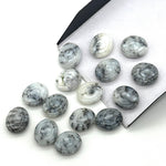 Load image into Gallery viewer, Amazing Howlite Evil Eye Shape Briolettes, AAA Howlite Eye Shape Carved Beads, Evil Eye Hand Carved Gemstone Beads, 12 MM, Eye Charms Beads