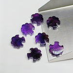 Load image into Gallery viewer, Natural Amethyst Tree Shape Hand Carved Gemstone Beads, 12X12 MM Purple Amethyst Fancy Shape Carving Loose Gemstone Beads for Jewelry Making