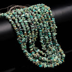 Load image into Gallery viewer, Natural Arizona Turquoise Uncut Shape Beads, AAA Turquoise Chips Beads for Jewelry Making, 16" Inch Gemstone Uncut Beads, Freeform Uncuts