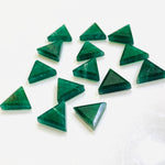 Load image into Gallery viewer, AAA Quality 100% Natural Green Strawberry Quartz Triangle Shape Loose Gemstone, Triangle Shape Loose Gemstone, Gemstone For Jewellery