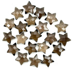 Load image into Gallery viewer, Natural Smokey Quartz Star Shape Briolettes, Smokey Quartz Faceted Star Shape Beads, Fancy Star Stones for Jewelry Making, 15 MM Brown Stars