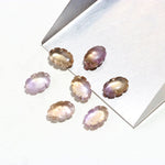 Load image into Gallery viewer, 100% Natural Ametrine Clouds Shape Beads, AAA Ametrine Smooth Cloud Shape Beads, Carved Cloud Shape Charms, 12 MM, Loose Carved Briolettes