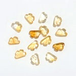 Load image into Gallery viewer, Genuine Citrine Clouds Shape Beads, AAA Citrine Smooth Cloud Shape Beads, Carved Cloud Shape Gemstone Charms, 12 MM, Loose Carved Briolettes
