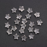 Load image into Gallery viewer, New!! Natural Crystal Quartz Rough Star Shape Beads, Clear Crystal Quartz Star Shape Gemstone For Jewlery, Loose Star Beads 10 MM, Raw Stars