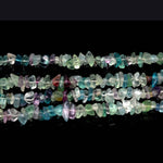 Load image into Gallery viewer, Natural Fluorite Uncut Beads Strand, Multi Fluorite Chips Beads for Jewelry Making, 16" Inch Uncut Chip Beads, Freeform Uncuts