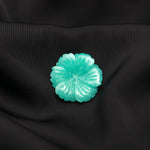 Load image into Gallery viewer, AAA+ Amazonite Flower 26mm, Hand Carved Natural Gemstone Flower For DIY Jewelry Making