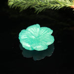 Load image into Gallery viewer, AAA+ Amazonite Flower 26mm, Hand Carved Natural Gemstone Flower For DIY Jewelry Making