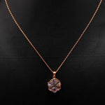 Load image into Gallery viewer, Gorgeous Ametrine Flower Pendant, Natural Ametrine Gemstone Necklace For Her, 19 mm Flower, Birthday Gift For Women, Carved Flower Jewelry