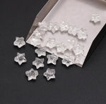 Load image into Gallery viewer, New!! Natural Crystal Quartz Rough Star Shape Beads, Clear Crystal Quartz Star Shape Gemstone For Jewlery, Loose Star Beads 10 MM, Raw Stars