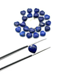 Load image into Gallery viewer, AAA Lapis Lazuli Heart Shape Briolettes, Natural Blue Lapis Smooth Heart Shape Beads, Hand Carved Gemstone, Jewelry Making Loose Charm, 8 MM