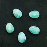 Load image into Gallery viewer, 2 pcs A-one Quality Amanzonite freeform Rosecut, faceted rosecut, gemstone for jewelry, jewelry making rosecut, loose gemstone 5X8 10X13 mm