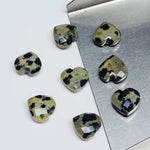 Load image into Gallery viewer, 5,6,7,8,9,10 Pcs 100% Natural Jesper Heart Shape Faceted Briolettes, Heart Shape Faceted Gemstone, loose Gemstone For Jewellery 8 mm