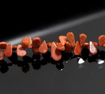 Load image into Gallery viewer, Red Sunstone Smooth Pear Shape Beads, Sunstone Pear Shape Briolette's Beads, Jewelry Making Pear Gemstone Beads, 8-13 MM, 6 inch Strand