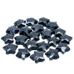 Load image into Gallery viewer, AAA Black Sunstone Star Shape Briolettes, Sunstone Star Beads, Hand Carved Sunstone Star for DIY Crafts, Shiny Black Star for Jewelry, 15 MM
