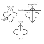 Load image into Gallery viewer, 1,2,3,4 Pcs Natural crystal quartz Hand Carved Flower Shape, Carved Flower Shape Gemstone For Jewellery, Flower Shape Gemstone, 14mm