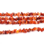 Load image into Gallery viewer, Natural Carnelian Uncut Beads Strand, AAA Orange Carnelian Chips Beads for Jewelry Making, 16" Inch Gemstone Uncut Beads, Freeform Uncuts