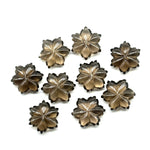 Load image into Gallery viewer, Natural Smoky Quartz Flower Shape Carved Gemstone, Flower Shape Carving Loose Gemstone Beads, 15mm Fancy Shape Hand Carved Beads for Jewlery
