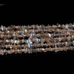 Load image into Gallery viewer, Flashy Labradorite Uncut Beads Strand, AAA Labradorite Chips Beads for Jewelry Making, 16" Inch Uncut Chip Beads, Freeform Uncuts