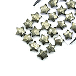 Load image into Gallery viewer, Natural Pyrite Faceted Star Shape Briolettes, Hand Carved Star Faceted Beads, Star Shape Gemstone for Jewelry Making, 10 MM Star Charms