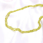 Load image into Gallery viewer, Natural Peridot Uncut Beads Strand, Green Peridot Chips Beads for Jewelry Making, 16" Inch Uncut Chip Beads, Freeform Uncuts