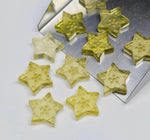 Load image into Gallery viewer, Intaglio Carved Natural Lemon Quartz Star Briolettes, AAA Lemon Quartz Star Shape Gemstone, Loose Star Beads, Incarving Star 13 MM