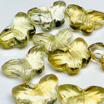 Load image into Gallery viewer, 2,3,4,5,6 100% Natural Citrine Butterfly Shape Carving ,Hand carved Butterfly shape Gemstone , carved Gemstone For jewellery Making,12X7 mm