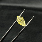 Load image into Gallery viewer, Natural Lemon Quartz Conch/Snail Shell Shape Carving, Lemon Quartz Hand Carved Shell Shape Gemstone Bead, 18X10 MM Beach & Snail Loose Shell