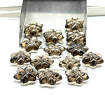Load image into Gallery viewer, Natural Smoky Quartz Flower Shape Carved Gemstone, Flower Shape Carving Loose Gemstone Beads, 15mm Fancy Shape Hand Carved Beads for Jewlery