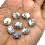Load image into Gallery viewer, Amazing Howlite Evil Eye Shape Briolettes, AAA Howlite Eye Shape Carved Beads, Evil Eye Hand Carved Gemstone Beads, 12 MM, Eye Charms Beads