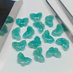 Load image into Gallery viewer, Natural Amazonite Butterfly Shape Carving, Amazonite Hand Carved Gemstone Loose Beads, Amazonite Briolette's for jewelry Making Charms12 MM