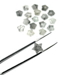 Load image into Gallery viewer, Natural Black Rutile Carved Star Shape Briolettes, Hand Carved Faceted Star Shape Beads Gemstone For Jewlery, Loose Star Charms, 10 MM