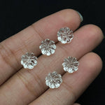 Load image into Gallery viewer, Amazing Carved Crystal Quartz Melon Shape Beads, Hand Carved Pumpkin Shape Gemstone Beads, 6X8 MM Natural Crystal Beads For Jewelry & Crafts