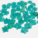 Load image into Gallery viewer, Superb Amazonite Hand Carved Star Shape Briolettes, Natural Amazonite Star Shape Beads, Carved Star Shape Gemstone for Jewlery, 10 MM
