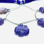Load image into Gallery viewer, 5 Pcs 100% Natural AAA Quality Amethyst Flower Shape Beads Strand, Hand carved Gemstone Strand, Gemstone For Jewellery, 14mm
