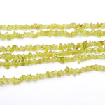 Load image into Gallery viewer, Natural Peridot Uncut Beads Strand, Green Peridot Chips Beads for Jewelry Making, 16" Inch Uncut Chip Beads, Freeform Uncuts