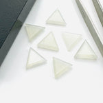 Load image into Gallery viewer, AAA Quality 100% Natural Grey moonstone Triangle Shape Loose Gemstone, Triangle Shape Loose Gemstone, Gemstone For Jewlery,12mm