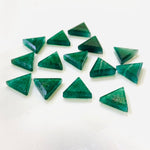 Load image into Gallery viewer, AAA Quality 100% Natural Green Strawberry Quartz Triangle Shape Loose Gemstone, Triangle Shape Loose Gemstone, Gemstone For Jewellery