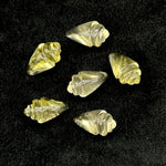 Load image into Gallery viewer, Natural Lemon Quartz Conch/Snail Shell Shape Carving, Lemon Quartz Hand Carved Shell Shape Gemstone Bead, 18X10 MM Beach & Snail Loose Shell