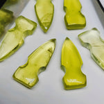 Load image into Gallery viewer, Natural Lemon Quartz Bullet Shape Carving, Lemon Quartz Bullet Shape Gemstone Beads, Hand Carved Loose Gemstone for Jewelry Making, 26X10 MM
