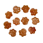 Load image into Gallery viewer, Natural Peach Moonstone Dog Paw Carving, AAA+ Quality Gemstone Paw Carving, 13 MM Little Paw Charm, Gift For Dog Lover, Dog Pendant For Gift