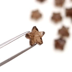 Load image into Gallery viewer, Raw Form Smokey Quartz Star Shape Beads, Brown Quartz Star Shape Gemstone For Jewlery, Loose Star Jewelry Beads 10 MM, Raw Stars Charm Beads