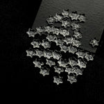 Load image into Gallery viewer, Superb Natural Crystal Quartz Stars Briolette, AAA Clear Crystal Star Shape Beads, 6 MM Star Shape Gemstone for Jewlery, 6 Sides Carved Star