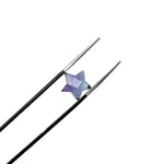 Load image into Gallery viewer, AAA Fluorite Faceted Star Shape Briolettes, Rainbow Fluorite Star Shape Gemstone Beads, Multi Fluorite Star Shape Loose Beads, 10 MM Stars