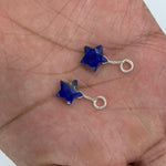 Load image into Gallery viewer, Lapis Lazuli Star Charm: 925 Silver Pendant Bead (10mm)