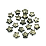 Load image into Gallery viewer, Natural Pyrite Faceted Star Shape Briolettes, Hand Carved Star Faceted Beads, Star Shape Gemstone for Jewelry Making, 10 MM Star Charms